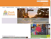 Tablet Screenshot of churchavenue.org